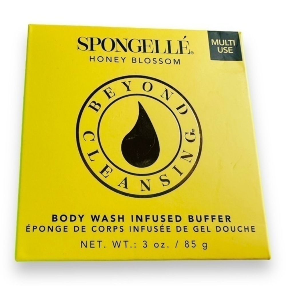 🆕 Spongelle Honey Blossom Soap Loofah | Vegan-Friendly Boxed Flower